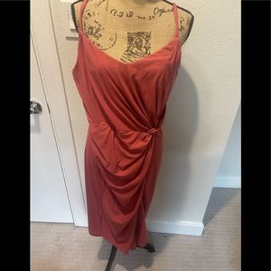 Salmon Jersey Cami Dress